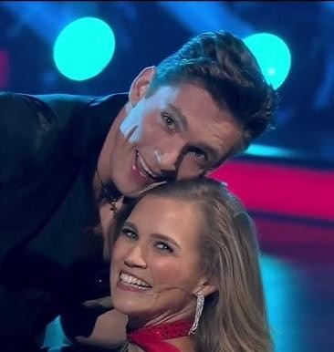 Agnieszka Kaczorowska w swojej szkole tańca